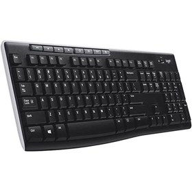 تصویر کيبورد بي‌سيم لاجيتک کي 270 Logitech K270 Wireless Keyboard