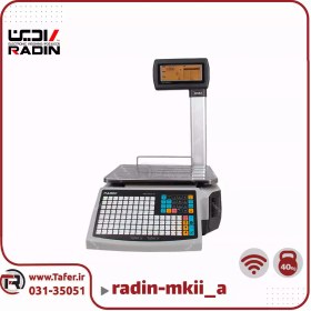 تصویر ترازو لیبل زن رادین مدل MK II وای فای ا Radin Label Printing Scale MK II WiFi Radin Label Printing Scale MK II WiFi