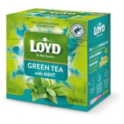 تصویر چای سبز لوید با طعم نعنا 30 گرم LOYD ا LOYD green tea with mint 30 g LOYD green tea with mint 30 g