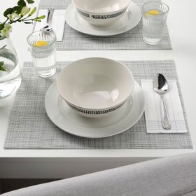 تصویر کاسه طرحدار ایکیا مدل FRIKOSTIG IKEA FRIKOSTIG Bowl, white/patterned