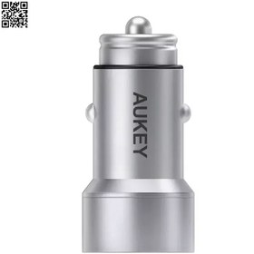 تصویر شارژر فندکی دوپورت آکی Aukey CC-S8 Car Charger 