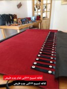 تصویر لفافه چرم طبیعی گاوی دست دوز۱۲تایی 