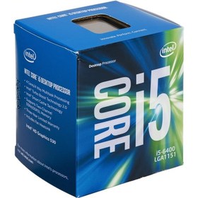 تصویر سی پی یو intel Pentium Gold G6400 