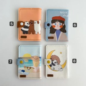 تصویر کیف مدارک طرح دخترانه 