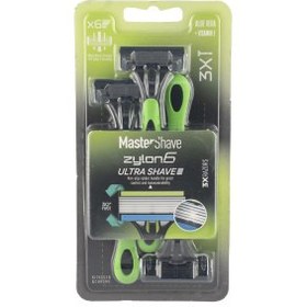 تصویر ژلت ۶ تیغ ۳ عددی Master shave