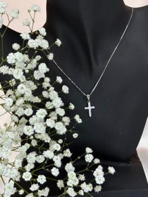 تصویر گردنبند مدل صلیب 
