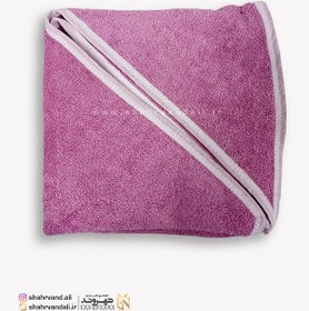 تصویر حوله حمامی سه گوش ماندگار 