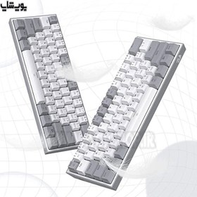 تصویر کیبورد مکانیکال گیمینگ ردراگون مدل K617 FIZZ ا Redragon K617 FIZZ RGB Black Wired Gaming Keyboard Redragon K617 FIZZ RGB Black Wired Gaming Keyboard