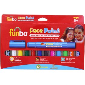 تصویر ست گریم 12 رنگ فانبو FUNBO ست-گریم-12-رنگ-فانبو-funbo