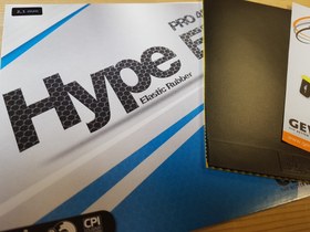 تصویر رویه راکت هایپ EL 40 GEWO Table Tennis Blade Model Hype EL 40