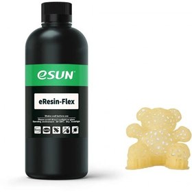 تصویر رزین منعطف رنگ زرد برند ایسان Esun Flexible resin Yellow 