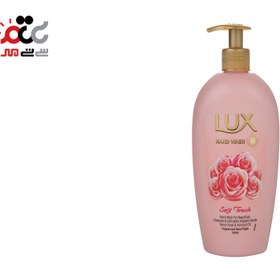 تصویر مایع دستشویی لوکس مدل رز فرانسوی و بادام حجم 500 میلی لیتر Lux Soft Touch Hand Washing Liquid 500 ml