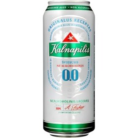 تصویر ماءالشعير کاناپيليس بدون الکل کلاسيک 500 ميل Kalnapilis مدل Kalnapilis Alcohol Free Beer 