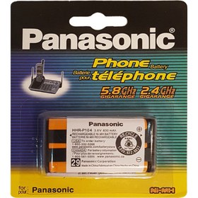 تصویر باتری اورجینال تلفن بی سیم پاناسونیک مدل HHR-P104 ا Panasonic HHR-P104 cordless phone Rechargeable Battery Panasonic HHR-P104 cordless phone Rechargeable Battery