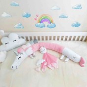 تصویر unicorn bed bumper 