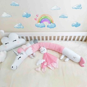 تصویر unicorn bed bumper 