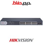 تصویر سوئیچ 26 پورت هایک ویژن مدل DS-3E0526P-E/M 