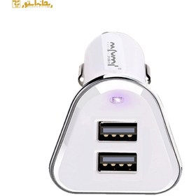 تصویر شارژر فندکی نافومی مدل C05 به همراه کابل TYPE-C nafumi c05