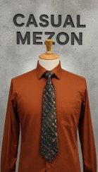 تصویر کراوات مشکی طلایی 