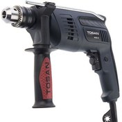 تصویر دریل 750 وات چکشی توسن مدل 0022D Tosan 0022D Impact Drill 750
