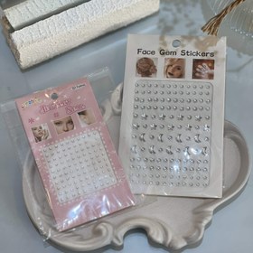 تصویر نگین صورت و میکاپ - میکس مدل و سایز 