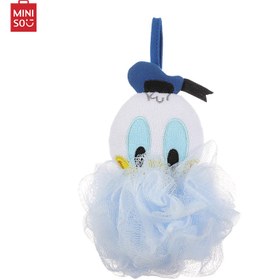 تصویر لیف مینیسو، مدل Miniso Classic Disney Collection 3D Bath Glove (Duck)، آبی، داکی 