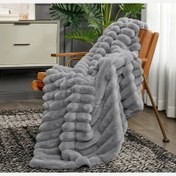 تصویر پتو مسافرتی یک نفره پله ای گرم بالا ارسال رایگان 