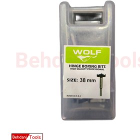تصویر مته گازور سایز 38 برند WOLF 
