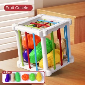 تصویر مکعب هوش کشی میوه جات 