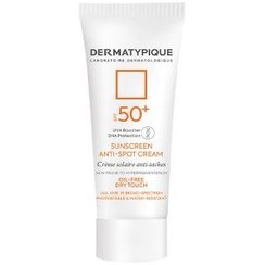 تصویر کرم ضد آفتاب ضد لک آنتی اسپات SPF 50 درماتیپیک ارسال از 5 روز کاری آینده 