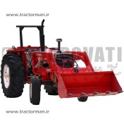 تصویر بیل لودری 3 جک تراکتورهای فرگوسن 285 تک دیفرانسیل 