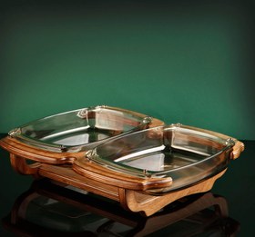 تصویر مرغ خوری دو قلو 