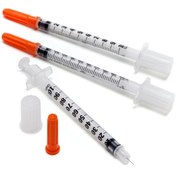 تصویر سرنگ انسولین نیم واحدی بی دی ۱۰ عددی BD Unibody Insulin Syringe 0.5ml