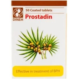 تصویر قرص گیاهی پروستادین 50 عددی دینه Prostadin tablets