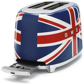 تصویر توستر اسمگ مدل SMEG TSF01UJEU طرح پرچم بریتانیا Smeg TSF01UJEU Toaster