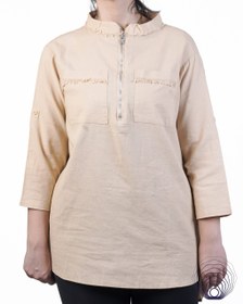 تصویر شومیز نیم زیپ Tommy Hilfiger 