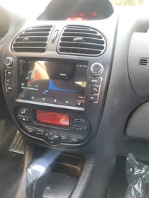 تصویر مانتیور ۸ اینچ پژو ۲۰۶ ولومدار مدل M۲۰۰ برند مدیاتک 8-inch Peugeot 206 volume monitor, M200 model, Mediatek brand