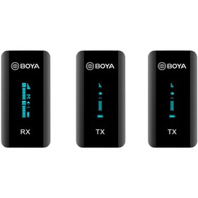 تصویر میکروفون یقه ای بی سیم Boya BY-XM6-S2 ا Boya BY-XM6-S2 Wireless Microphone Boya BY-XM6-S2 Wireless Microphone