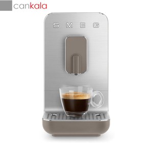 تصویر قهوه و اسپرسو ساز اسمگ BCC01 بژ سیلور ا SMEG Coffee and Espresso Maker  Kaffeevollautomat BCC01 Beige SMEG Coffee and Espresso Maker  Kaffeevollautomat BCC01 Beige