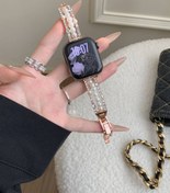 تصویر بند اپل واچ مدل بنگل مروارید BA1391 