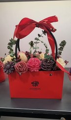 تصویر دسته گل شمع 