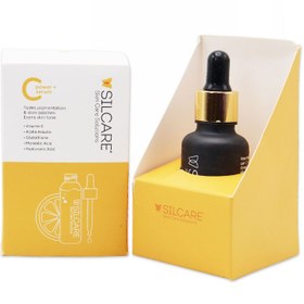 تصویر سرم روشن کننده ویتامین سی سیلکر حجم ۳۰ میلی لیتر 