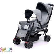 تصویر کالسکه دوقلو ارابه مدل سوپر 