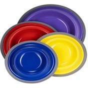 تصویر ظرف غذای فلزی پت - لارج 