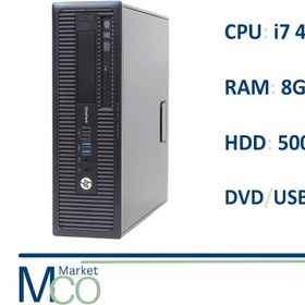 تصویر مینی کیس اچ پی HP ProDesk 800 G1 i7 4770/ Ram 8GB D3/ HDD 500 