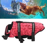 تصویر جلیقه ایمنی سگ، سایز xxs جلیقه نجات سگ، جلیقه شنای شگ دید بالا، قابلیت شناوری بالا، راحت، قابل تنظیم، بادوام، مناسب برای شنا (سایز متوسط ​​(وزن توصیه شده ۳ تا ۶.۵ کیلوگرم / ۶.۶ تا ۱۴.۳ پوند)) Dog Safety Vest, Dog Life Jacket High Visibility High Flotation Comfortable Adjustable Durable Easy To Wear for Swimming (M (Recommended Weight 3‑6.5kg/6.6‑14.3lb))