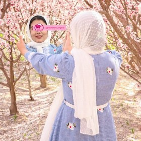 تصویر مانتو گل پامچال 