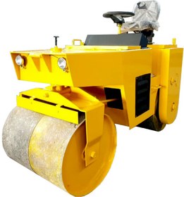 تصویر غلطک استاتیکی چرخ لاستیک دار Rubber tire road roller