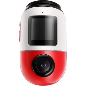 تصویر دوربین فیلمبرداری خودرویی 70mai Omni Dashcam 64GB White/Red 