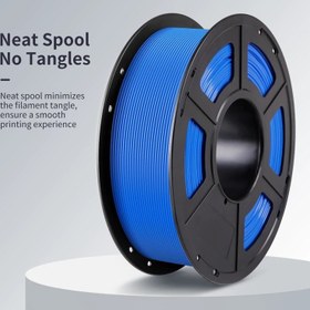 تصویر رشته فیلامنت پرینتر سه بعدی برند Stronghero3D رنگ آبی Stronghero3D